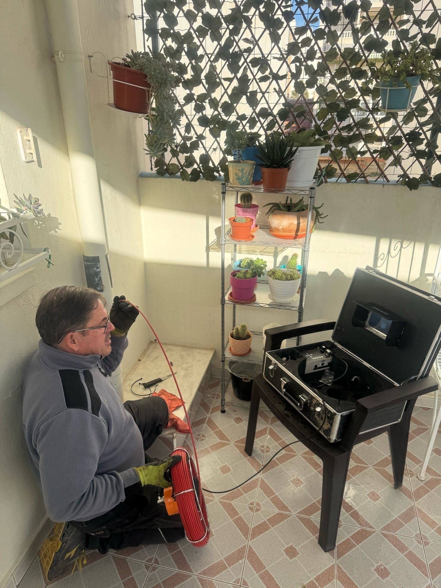 Inspección con Cámara CCTV